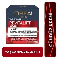  LOREAL PARIS LOREAL PARIS L'Oreal Paris Revitalift Lazer Yoğun Yaşlanma Karşıtı Gündüz Bakım Kremi 50 ml  1 of 10 