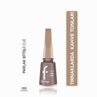  FLORMAR FLORMAR Flormar Latte Oje 008 Mocha Mist  1 of 1 