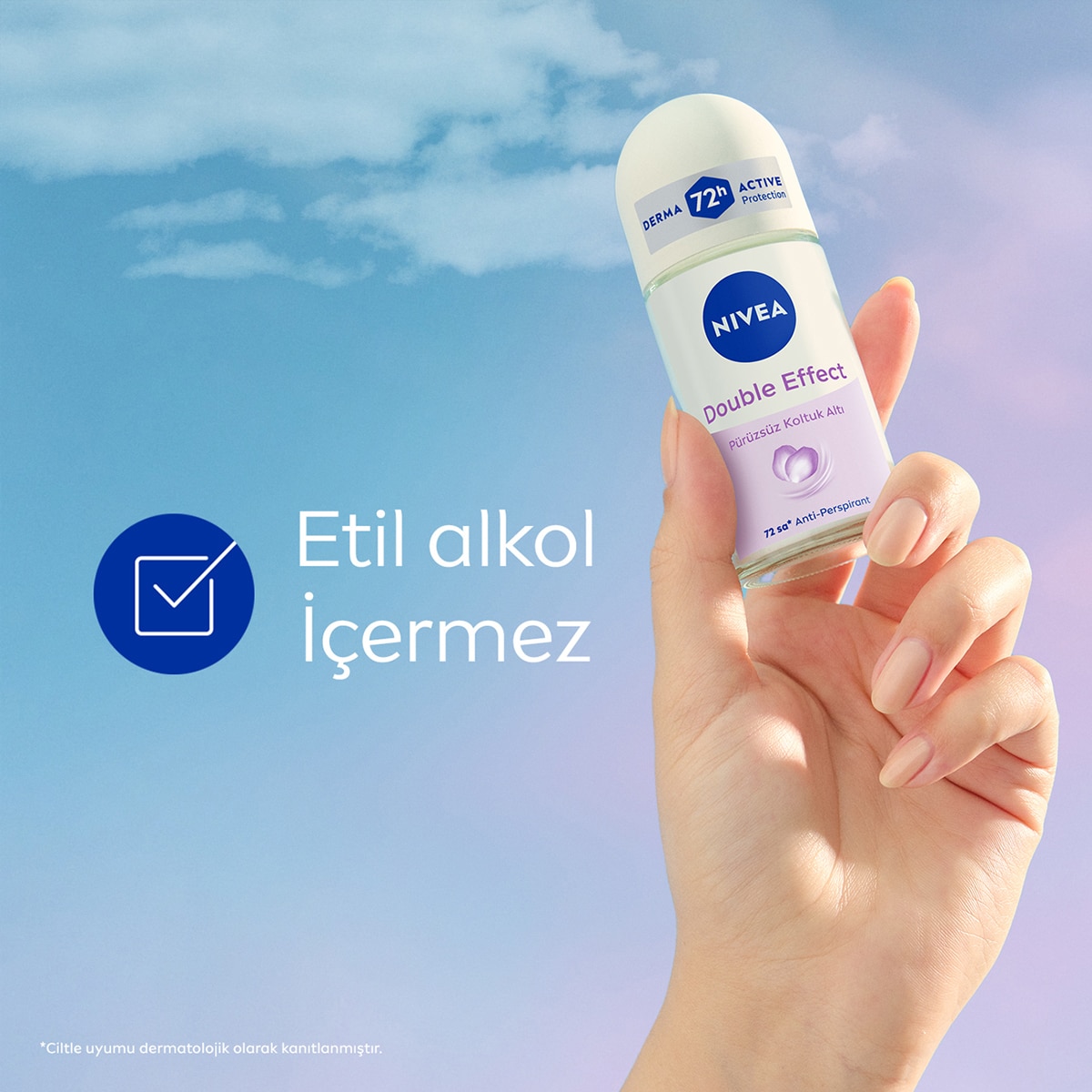  NIVEA DEO NIVEA DEO Nivea Kadın Roll-on Deodorant Double Effect 50 ml  1 of 7 