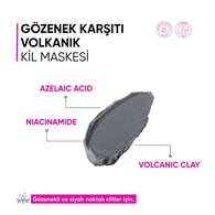  MIA KLINIKA MIA KLINIKA Mia Klinika Gözenek Karşıtı Volkanik Kil Maskesi 25 g  1 of 5 