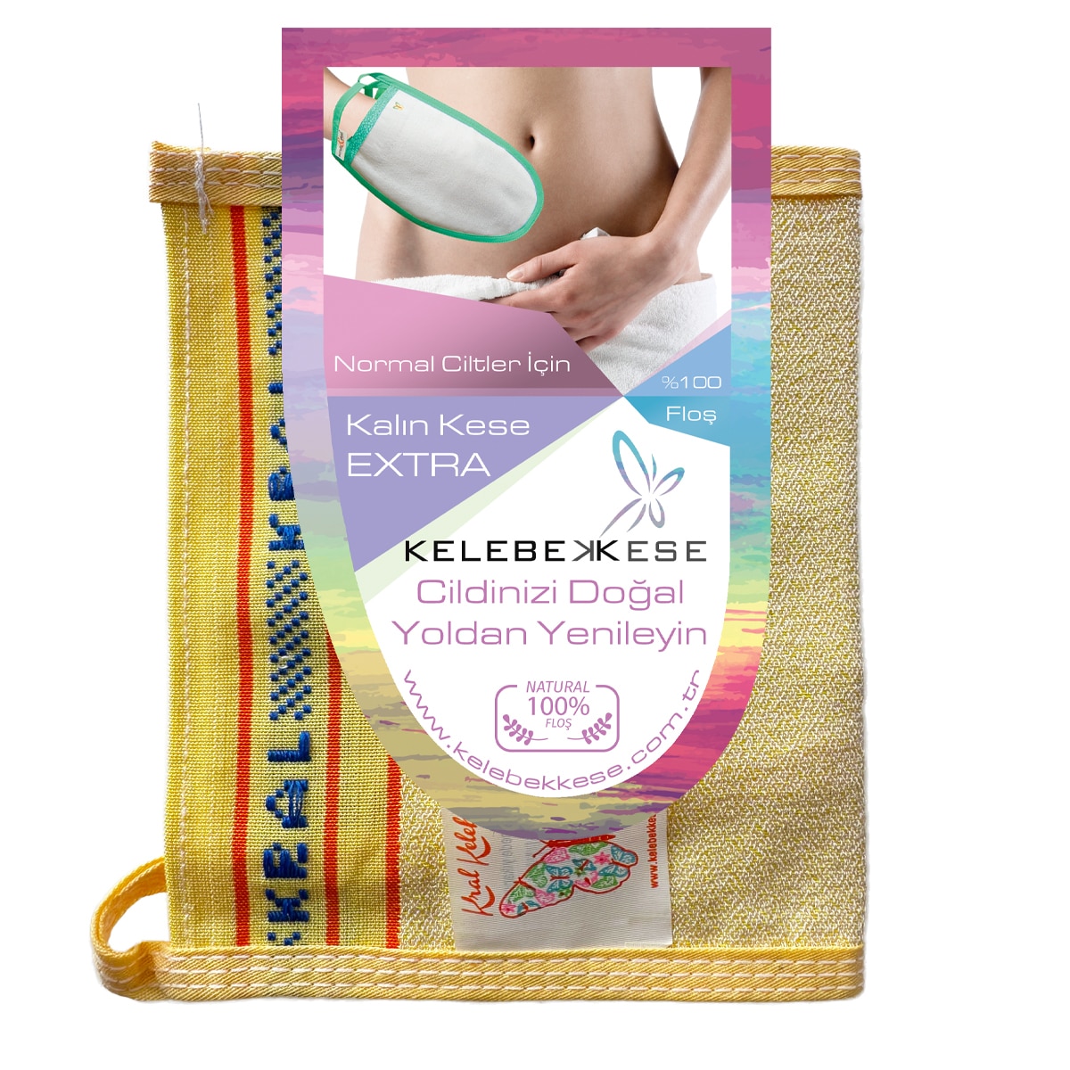 undefined KELEBEK EXC. Kelebek Ekstra Kalın Renkli Kese 1 of 7