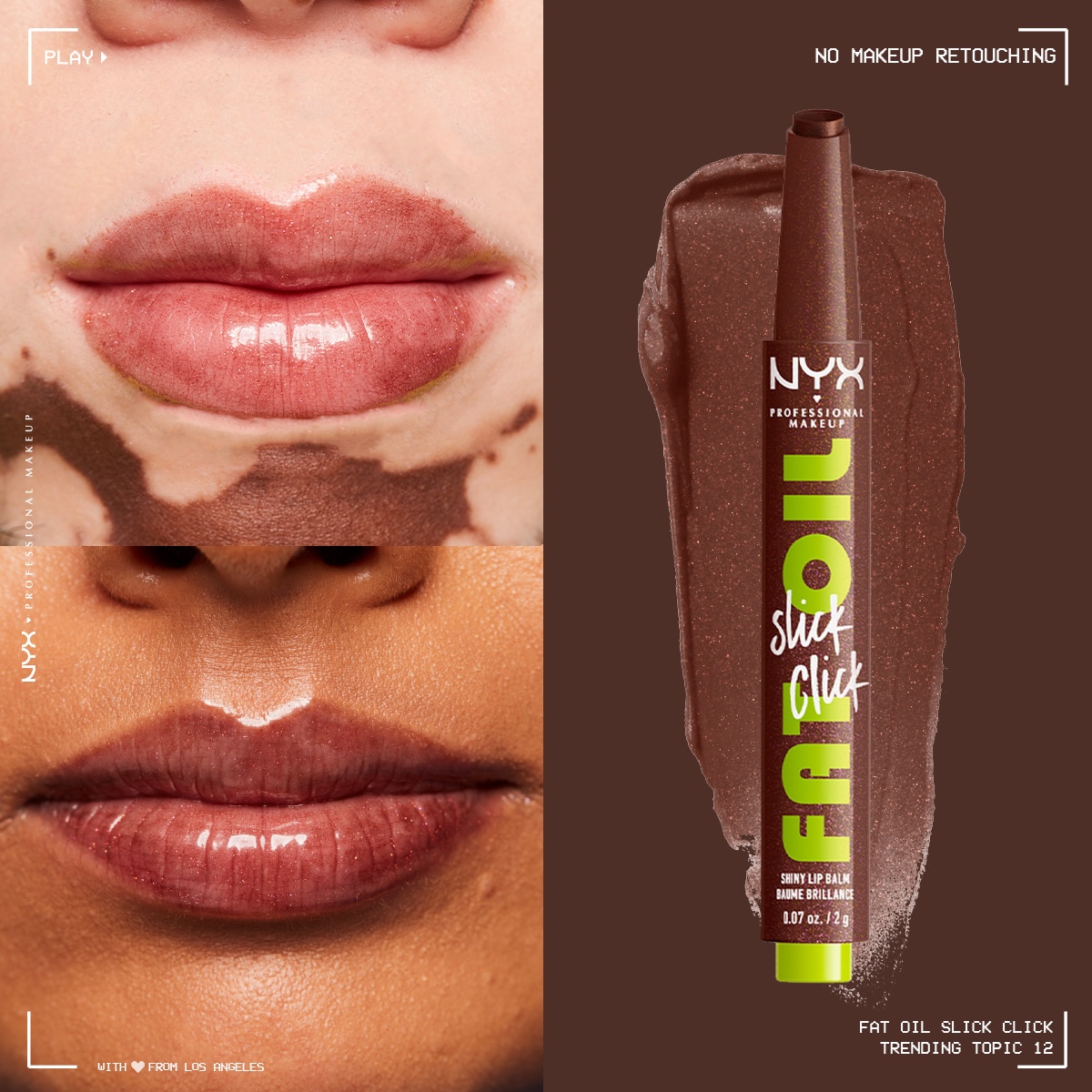  NYX NYX Nyx Professional Makeup Fat Oil Slick Click Parlatıcı Dudak Balmı 12 Trending Topic  1 of 8 