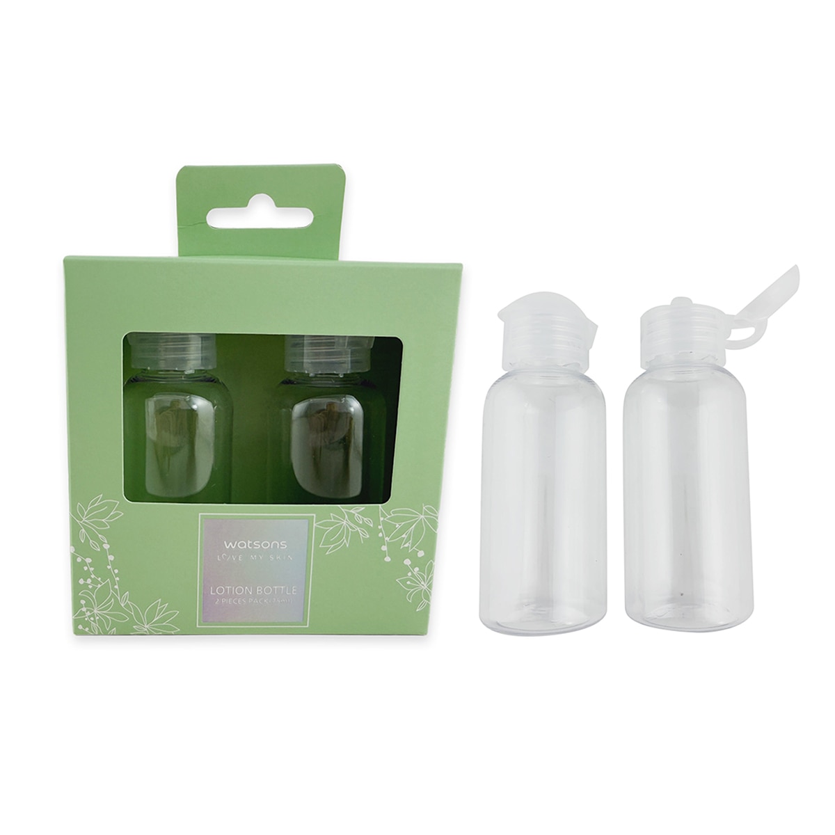 WATSONS WATSONS Watsons Losyon Şişesi 75 ml 2'li 1 of 5