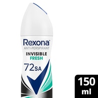 Rexona Kadın Sprey Deodorant Invisible Fresh Deep 72 Saat Kesintisiz Üstün Koruma 150 ml