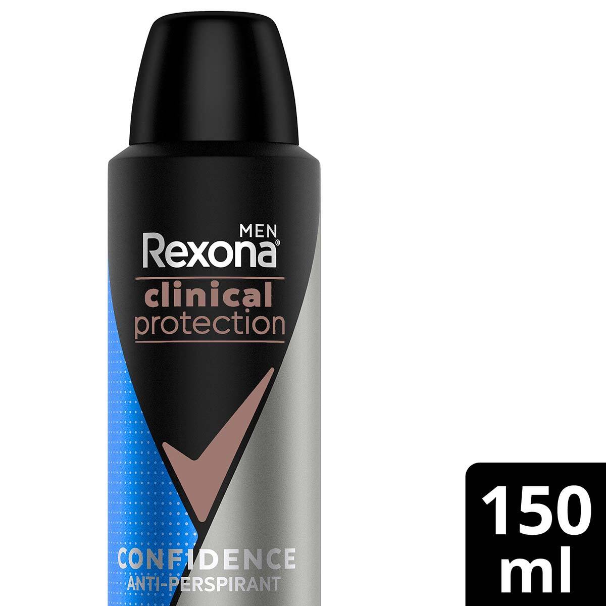 REXONA REXONA Rexona Clinical Protection Confidence Erkek Deodorant 150 ml 1 of 9