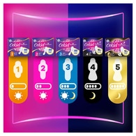 Orkid Platinum Gece Extra Kanatlı Hijyenik Ped 5 Ped