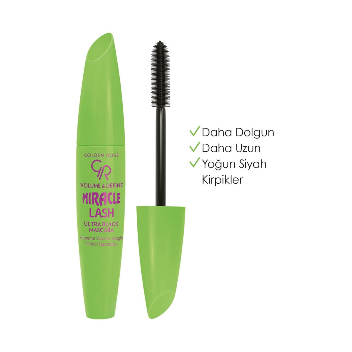 GOLDEN ROSE GOLDEN ROSE Golden Rose Miracle Lash Maskara 1 of 5