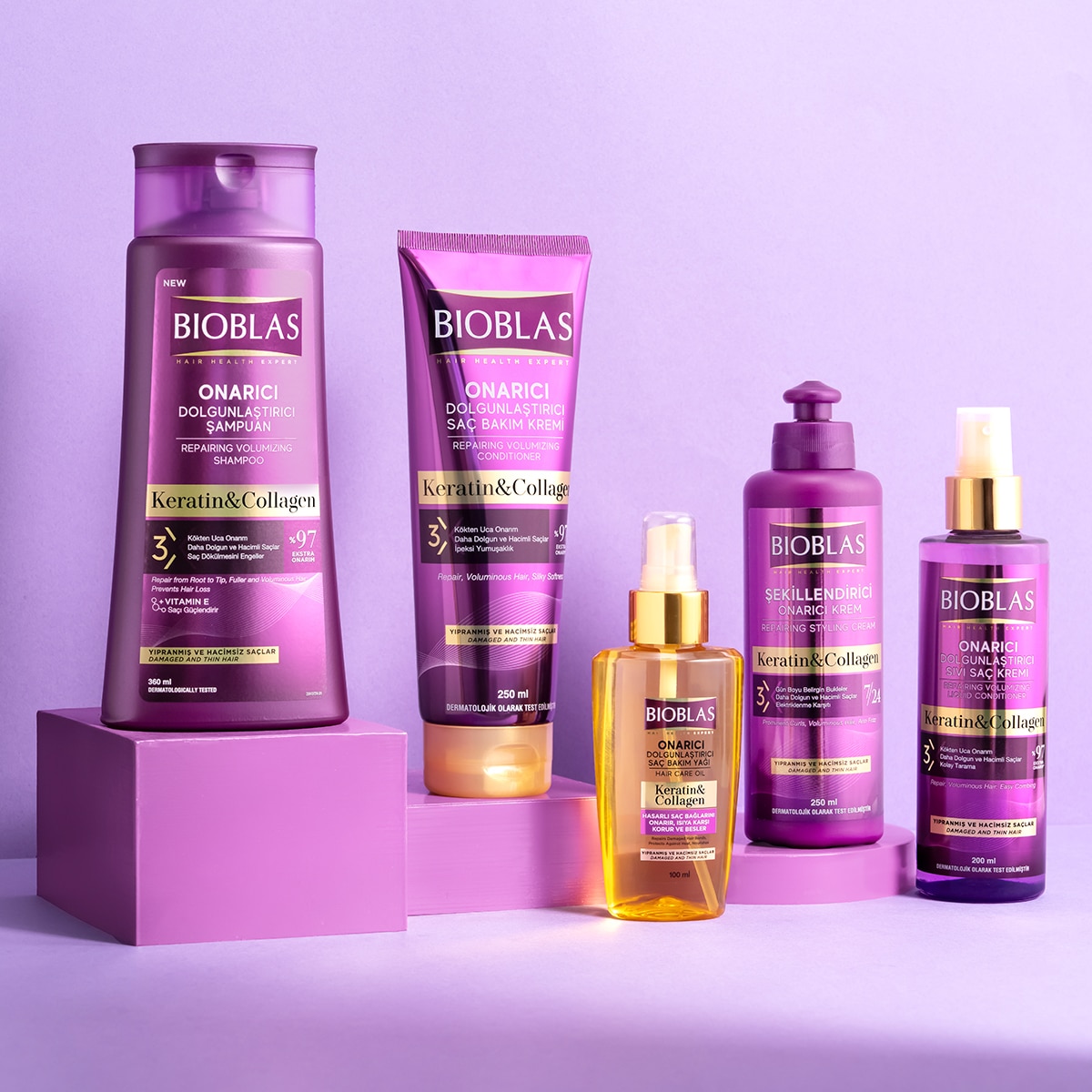 BIOBLAS BIOBLAS Bioblas Saç Kremi Kolajen&Keratin 250 ml 1 of 6