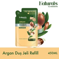  NATURALS BY WATSONS NATURALS BY WATSONS Naturals By Watsons Argan Duş Jeli Refill 450 ml  1 of 1 