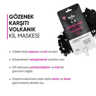  MIA KLINIKA MIA KLINIKA Mia Klinika Gözenek Karşıtı Volkanik Kil Maskesi 25 g  1 of 5 