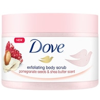 Dove Vücut Peelingi Nar Çekirdeği ve Shea Yağı 225 ml