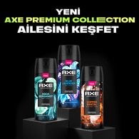 Axe Premium Collection Erkek Sprey Deodorant Aqua Bergamot 72 Saat Ferahlık 150 ml