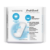 Watsons Fresh+ Ultra İnce Kokusuz Günlük Ped 10'lu