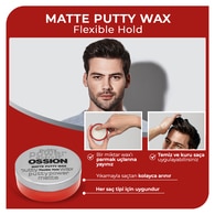 Morfose Ossion Mat Putty Wax Seyahat Boy 60 ml