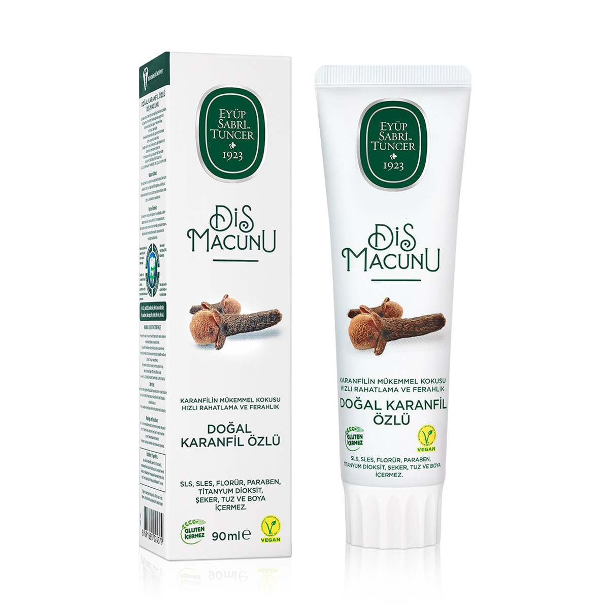  EYÜP SABRİ TUNCER EYÜP SABRİ TUNCER Eyüp Sabri Tuncer Karanfil Özlü Diş Macunu 90 ml  1 of 3 