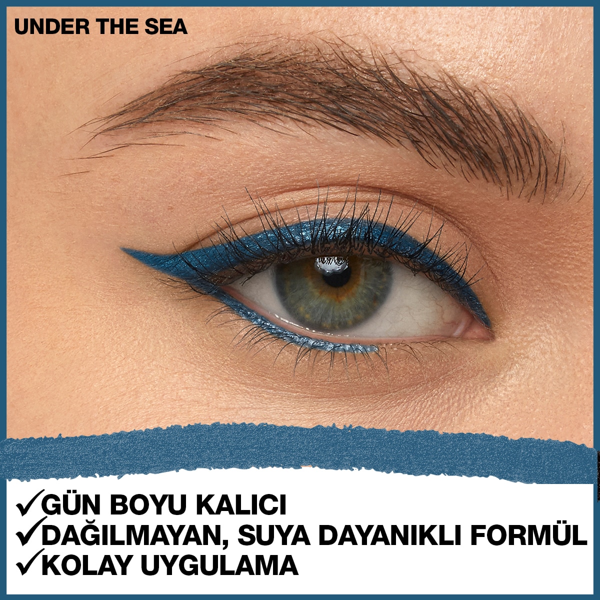  MAYBELLINE MAYBELLINE Maybelline New York Lasting Drama Automatic Liner Göz Kalemi- Under The Sea  1 of 2 