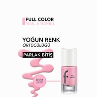 Flormar Full Color Yoğun Renk Veren Parlak Oje No: FC02
