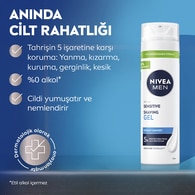  NIVEA FOR MEN NIVEA FOR MEN Nivea Men Tıraş Jeli Hassas 200 ml  1 of 8 