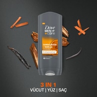  DOVE MEN DOVE MEN Dove Men +Care Sandalwood + Vanilya Duş Jeli 400 ml  1 of 11 