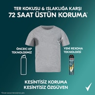 Rexona Men Erkek Sprey Deodorant Champions 72 Saat Kesintisiz Üstün Koruma 150 ml