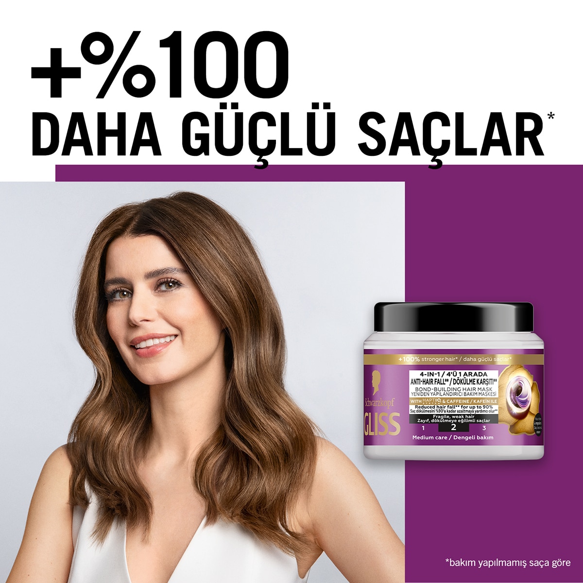  GLISS GLISS Glıss Saç Maskesi Full Hair Wonder 400 ml  1 of 9 