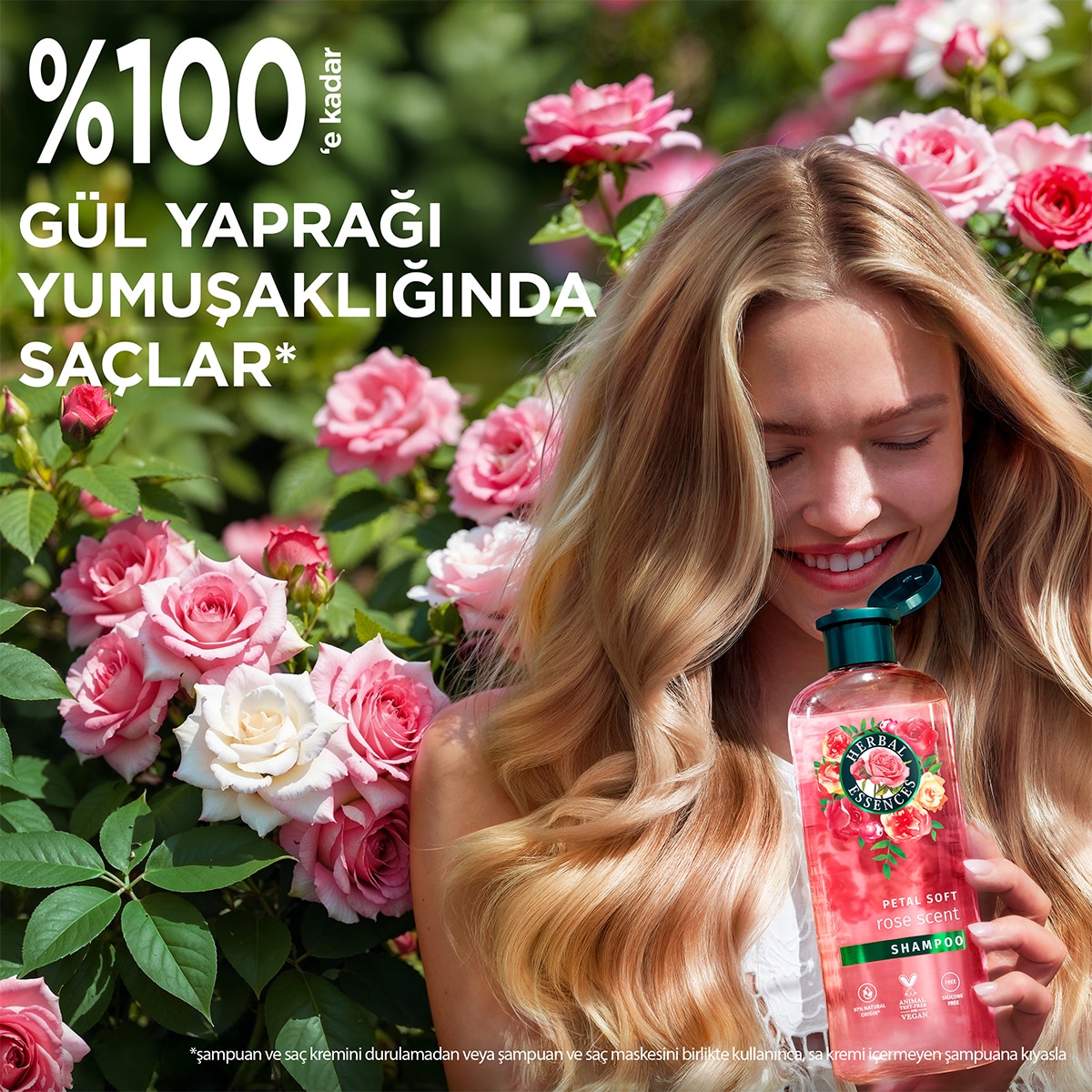 HERBAL ESSENCES HERBAL ESSENCES Herbal Essences Saç Spreyi Gül Esanslı 145 ml 1 of 6