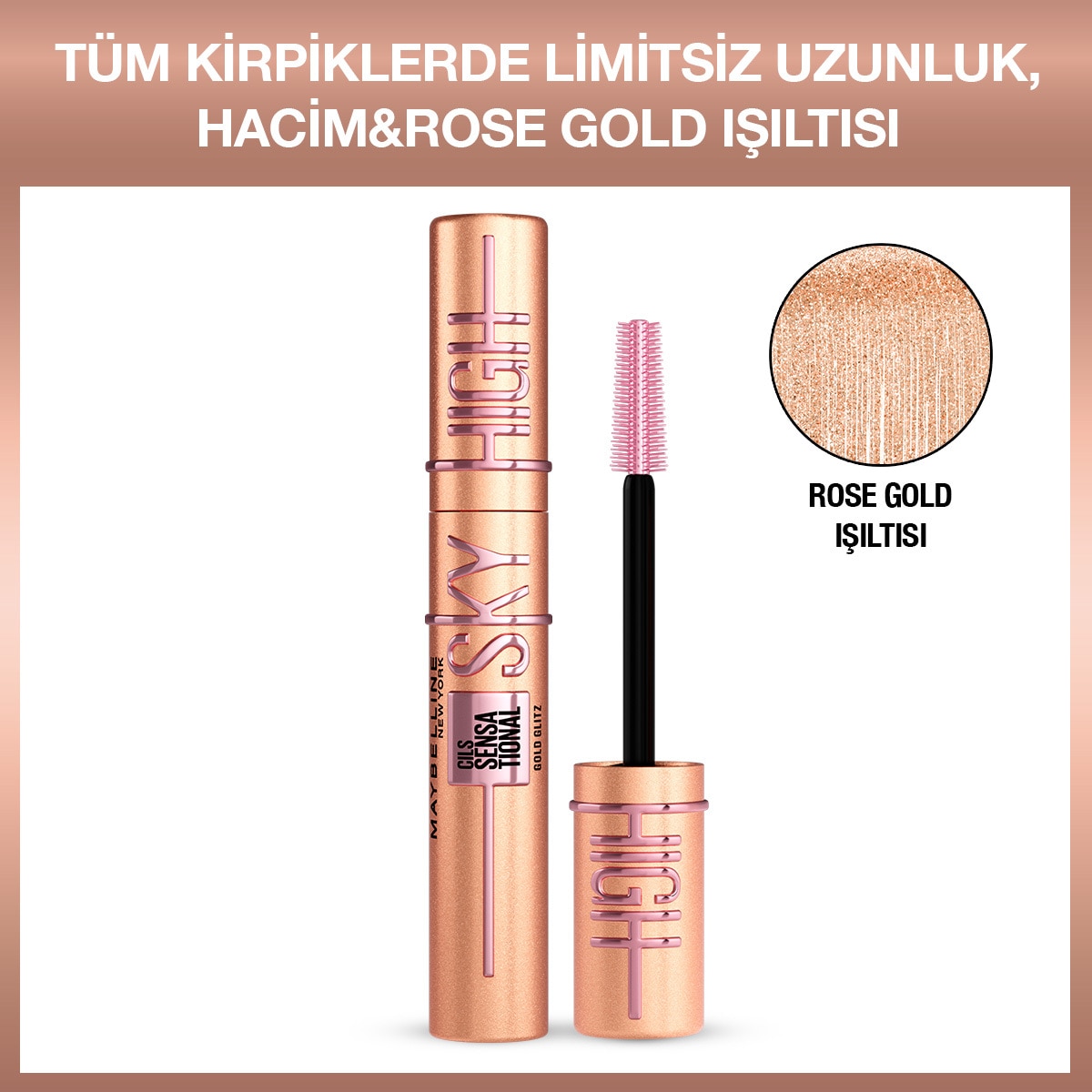 MAYBELLINE MAYBELLINE Maybelline New York Rosegold Glitz Maskara 1 of 8