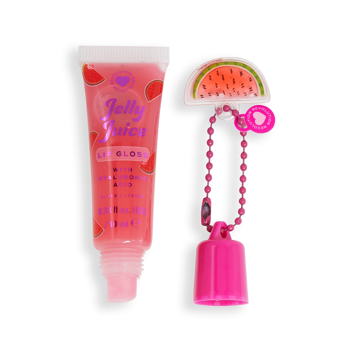  REVOLUTION I HEART REVOLUTION I Heart Revolution Juicy Jelly Lip Gloss Watermelon  1 of 7 