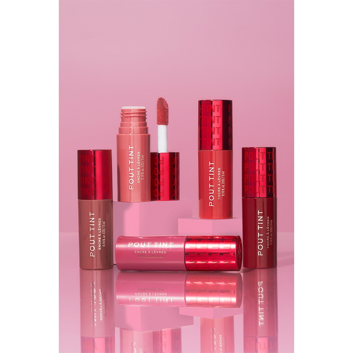  REVOLUTION REVOLUTION Revolution Pout Tint Sweet Pink  1 of 10 