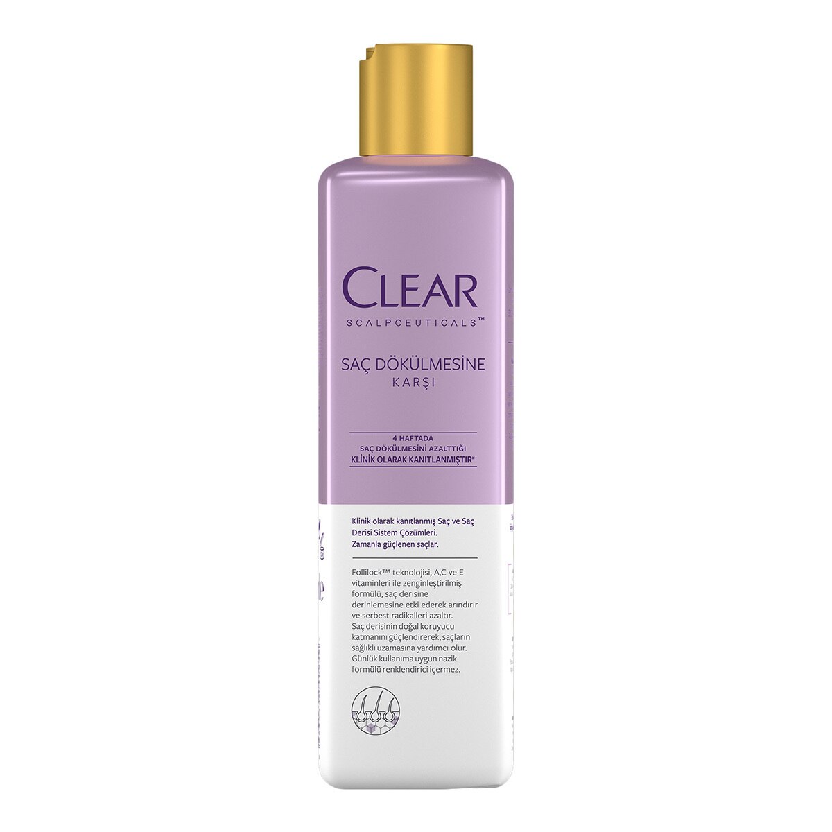  CLEAR CLEAR Clear Scalpceuticals Saç Dökülmesine Karşı Şampuan 300 ml  1 of 10 