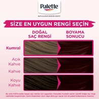 PALETTE PALETTE Palette Işıltılı Transparan Renkler Vişne Kahve 5-8 1 of 9