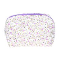  MIINE MIINE Miine Makyaj Çantası Büyük Kapitone Mor Çiçekli 