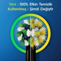 Oral-B Şarjlı/Elektrikli Diş Fırçası Vitality Pro 2'li Siyah&Lila Avantaj Paketi