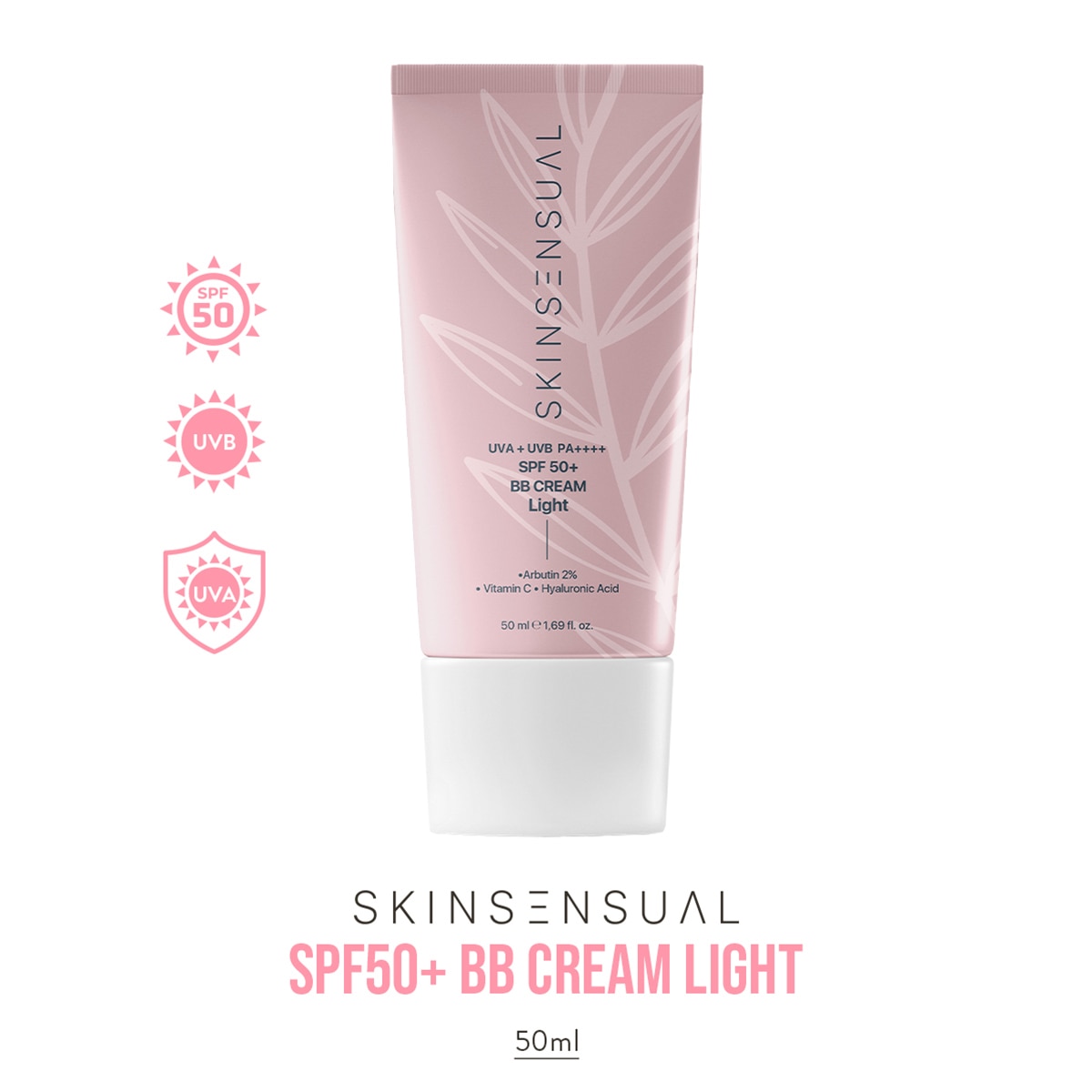 SKIN SENSUAL SKIN SENSUAL Skin Sensual SPF 50+ BB Krem Light 50 ml 1 of 1 Skin Sensual SPF 50+ BB Krem Light 50 ml