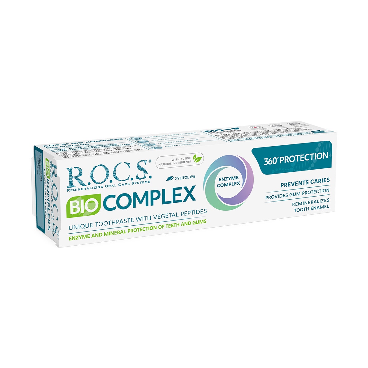  ROCS ROCS EXC. Rocs Bio Kompleks 360 Koruma Diş Macunu 75 ml  1 of 3 