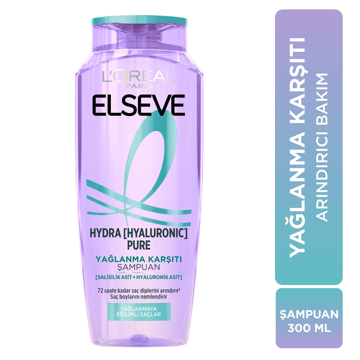  ELSEVE ELSEVE Elseve Şampuan Hydra Pure Yağlanma Karşıtı 300 ml  1 of 1 Elseve Şampuan Hydra Pure Yağlanma Karşıtı 300 ml