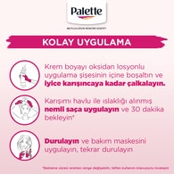  PALETTE PALETTE Palette Işıltılı Transparan Renkler Kızıl Kahve 5-8  1 of 9 