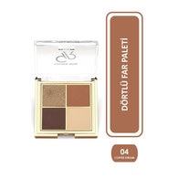  GOLDEN ROSE GOLDEN ROSE Golden Rose Quattro Far Paleti No: 04 Coffee Dream  