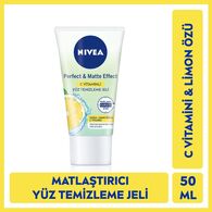 NIVEA MAT C VİTAMİN YÜZ TEMİZLEME JELİ 50ML
