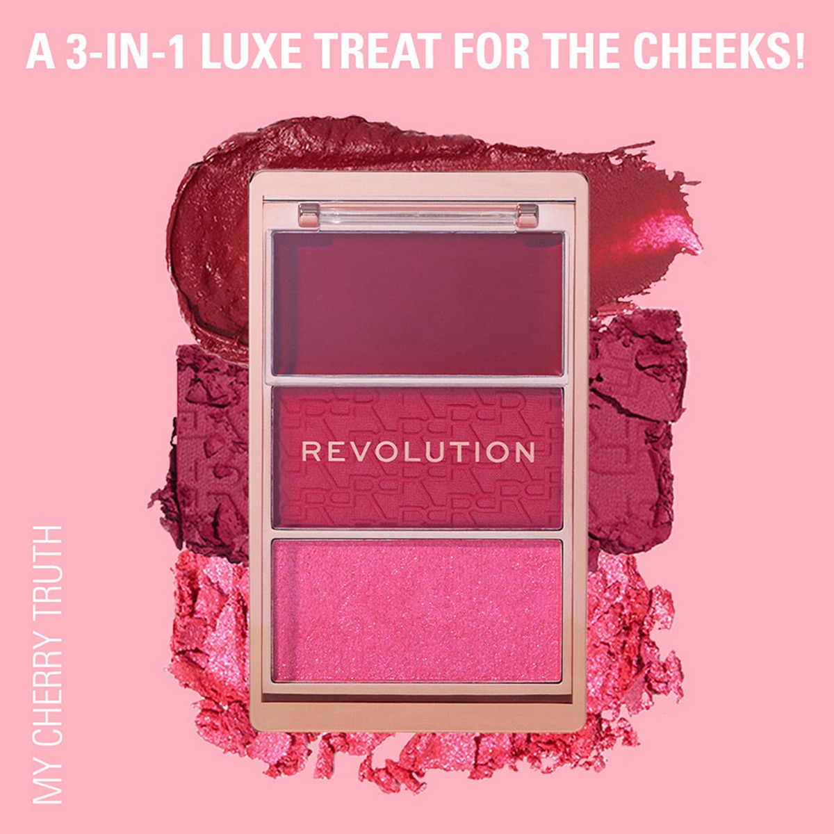  REVOLUTION REVOLUTION Revolution Icon My Cherry Truth Allık Paleti  1 of 4 