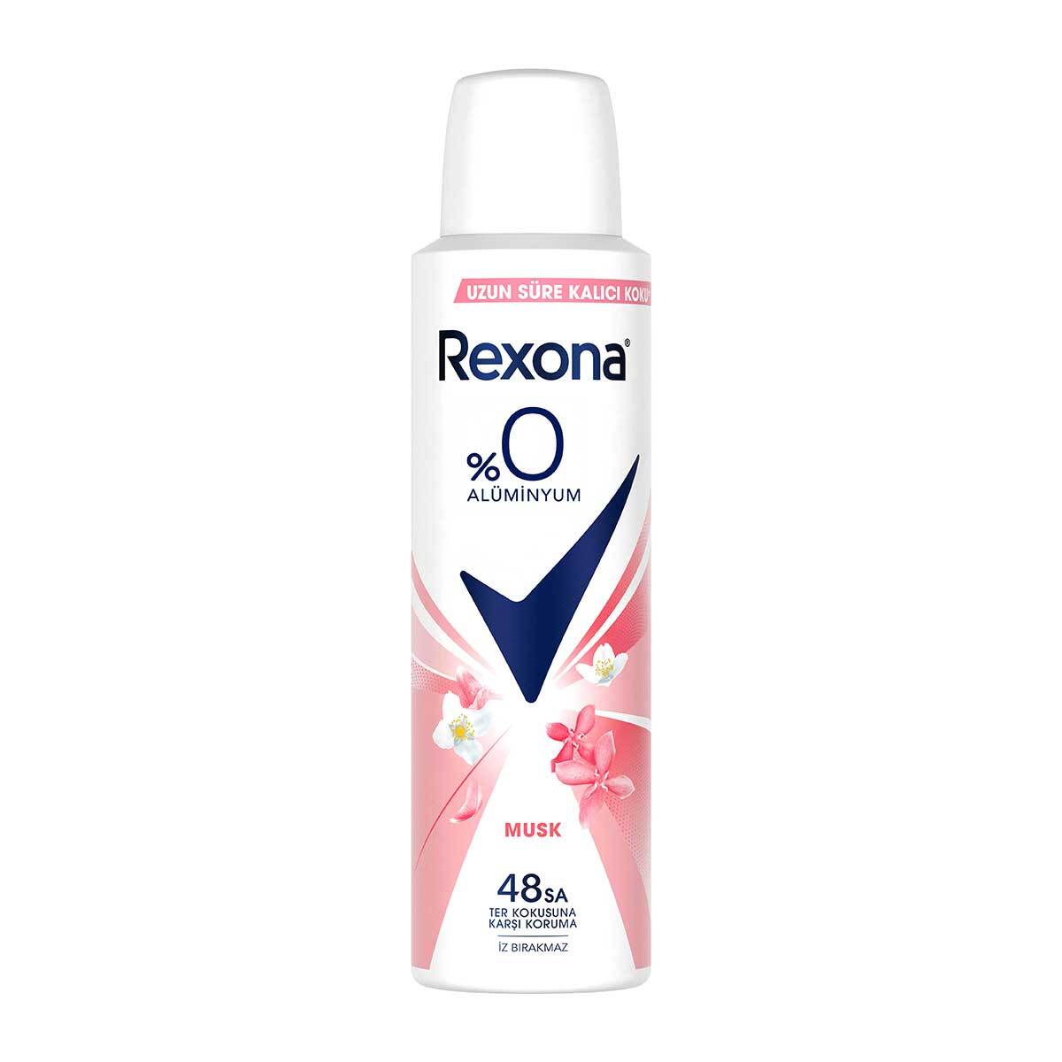  REXONA REXONA Rexona Kadın Sprey Deodorant Musk %0 Alüminyum 48 Saat Ter Kokusuna Karşı Koruma 150 ml  1 of 8 