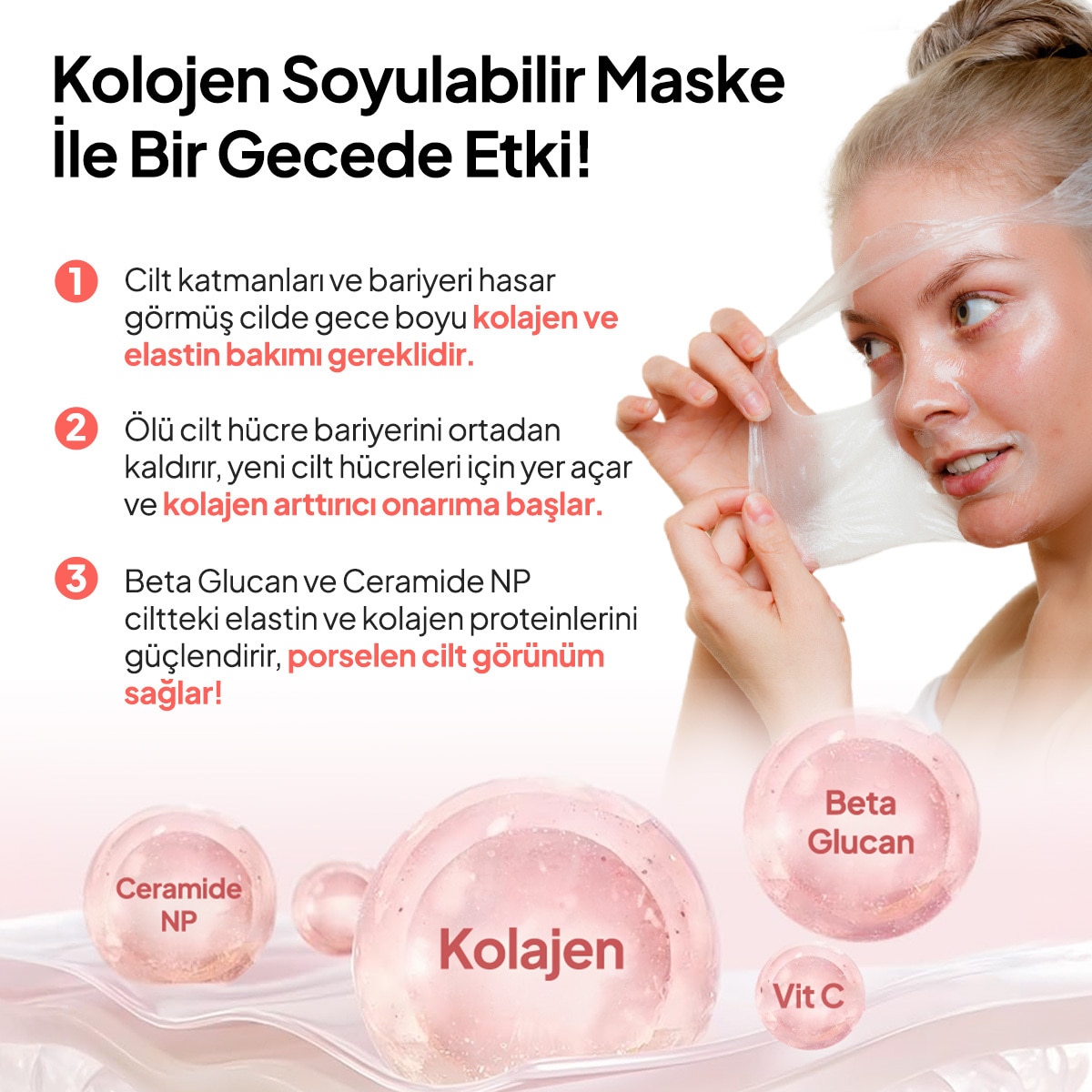  undefined PH LAB Ph Lab Collagen Night Soyulabilir Maske 50 ml  1 of 7 