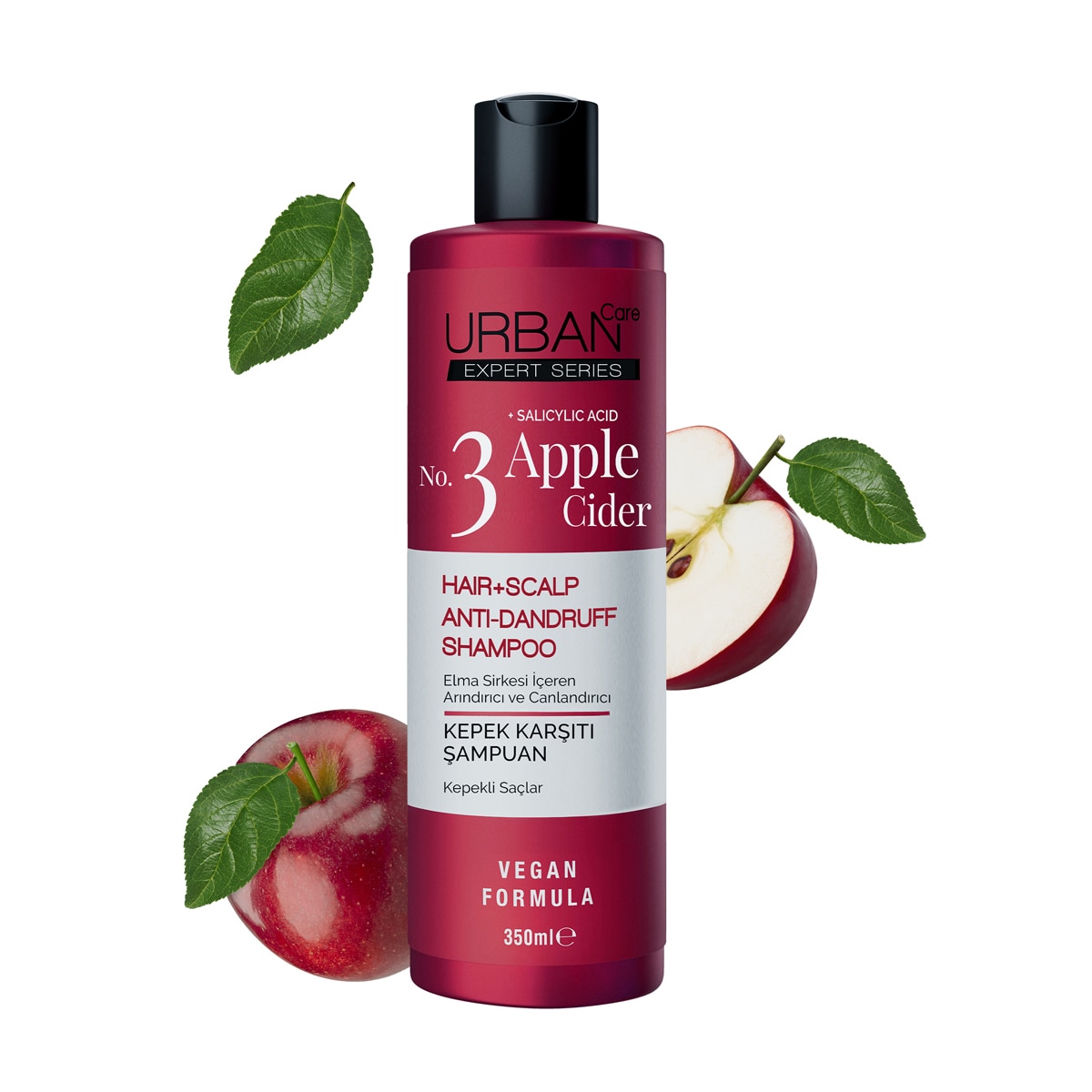  URBAN CARE URBAN CARE Urban Care No.3 Expert Apple Cider Kepek Karşıtı Şampuan 350 ml  1 of 6 