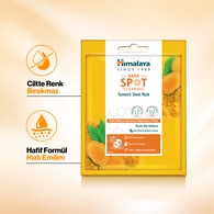 Himalaya Leke Karşıtı Zerdeçal Özlü Kağıt Maske 30 ml