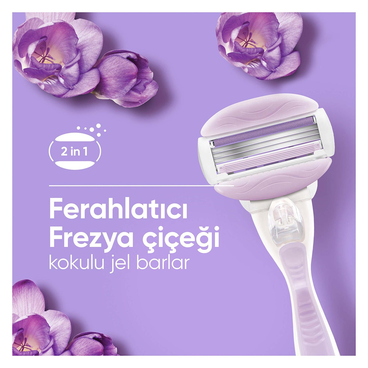 GILLETTE VENUS GILLETTE VENUS Gillette Venus Comfortglide Makine + 3 Yedek Bıçak Seti 1 of 10