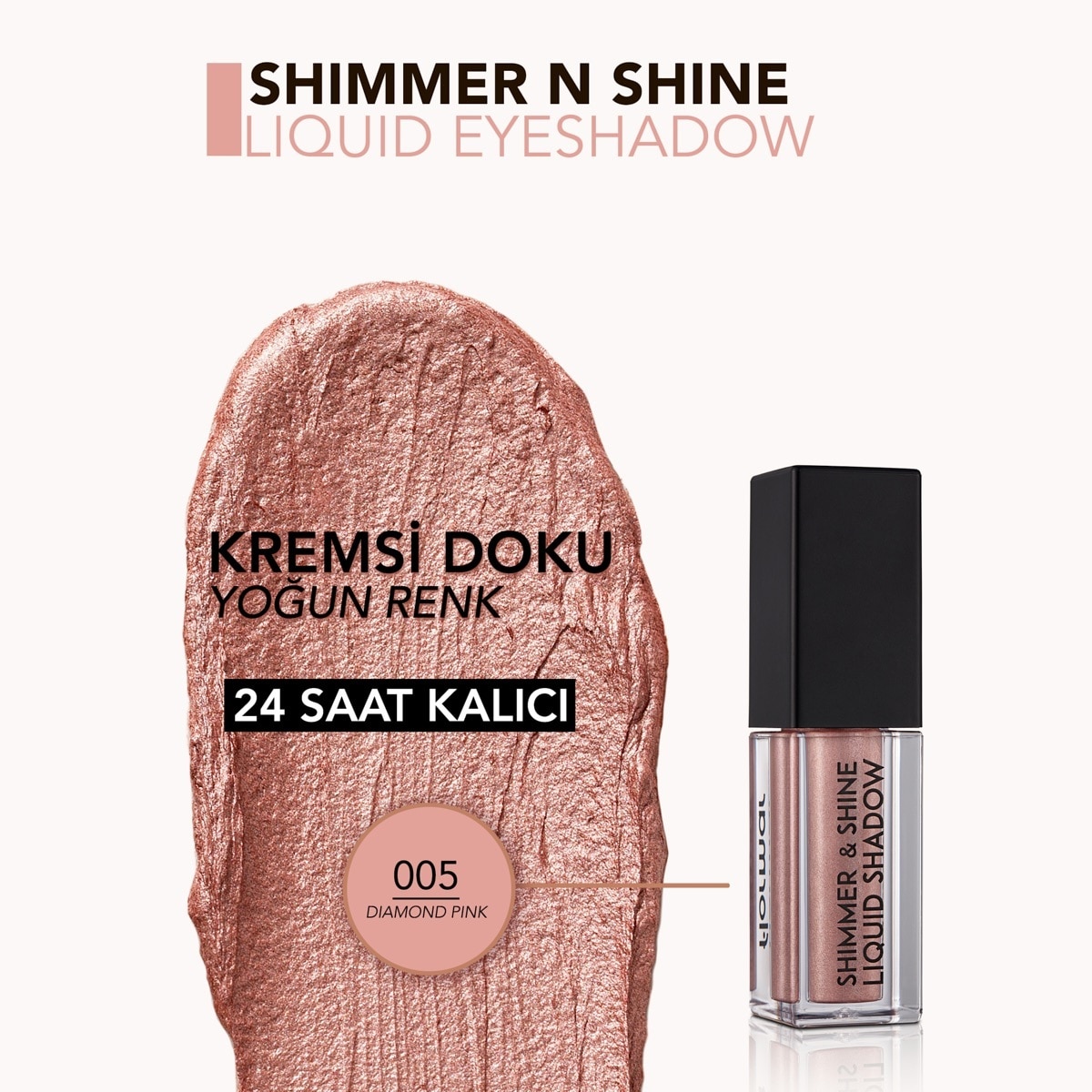  FLORMAR EXC. FLORMAR EXC. Flormar Shimmer & Shine Işıltılı Likit Far No: 005  1 of 5 