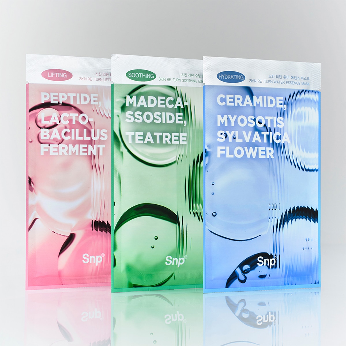 SNP SNP SNP Skin Return Soothing Essence Maske 1 of 3