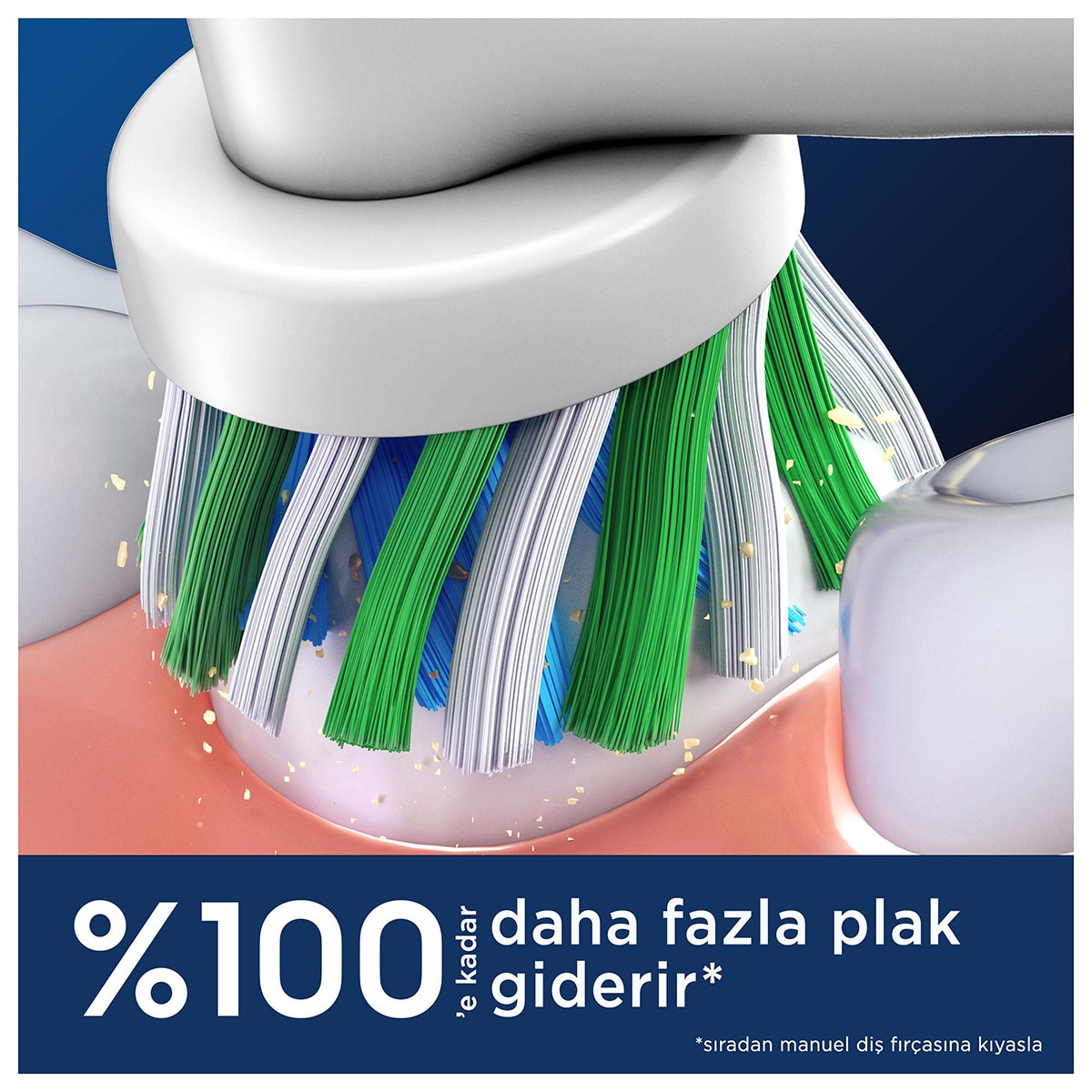 ORAL-B ORAL-B Oral-B Cross Action 4'lü Yedek Başlık 1 of 5