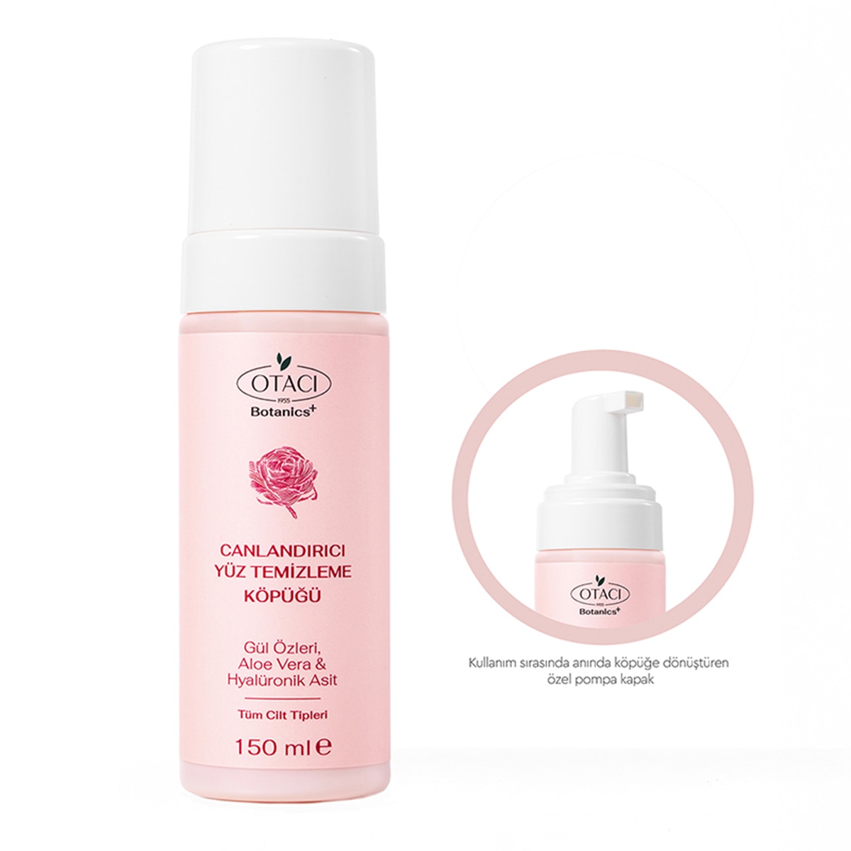  OTACI OTACI Otacı Botanics+ Canlandırıcı Yüz Temizleme Köpüğü 150 ml  1 of 11 