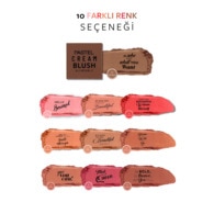 Pastel Cream Blush Krem Allık 50 Brownie